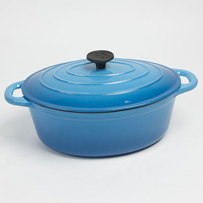 America Customization Enameled Cast Iron casserole Oval Dutch Oven