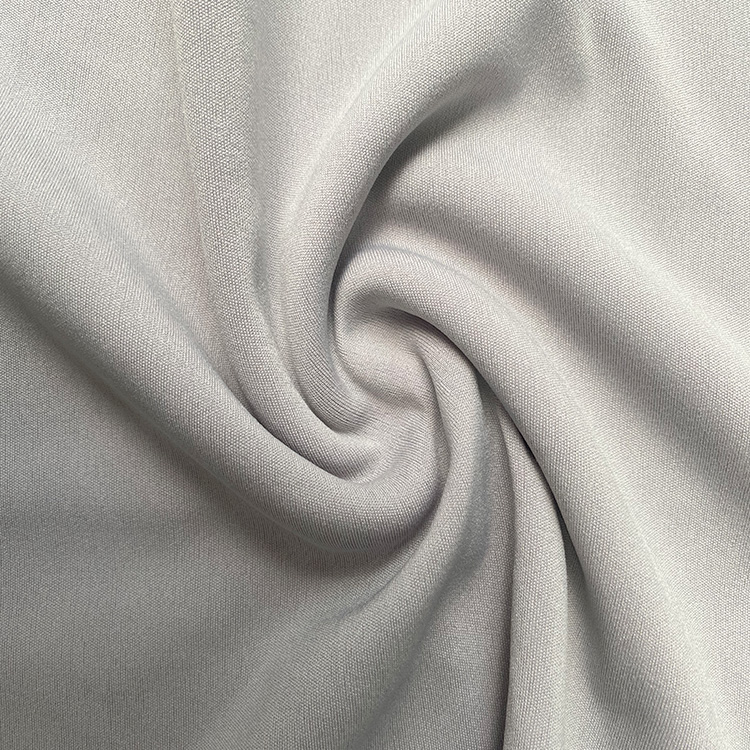 2021shaoxing factory The Newest 95%polyester 5%Spandex interlock cotton 220GSM Knittey Fabric For T-shirt Casual Wear Sportswear