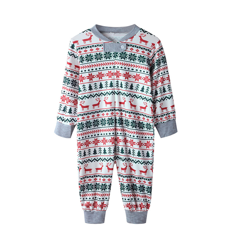 Hot Fashion Christmas Pajamas Sets The Family Pajamas Set Adult Unisex Children Baby Pajamas with Cheap Price