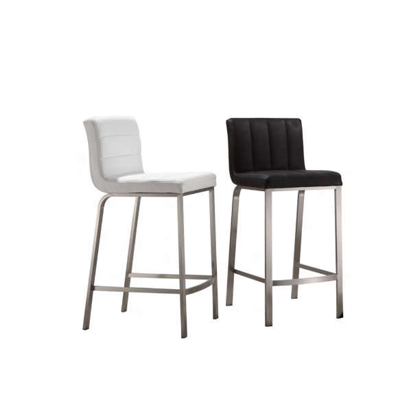 New Chinese classical stainless steel bar chair