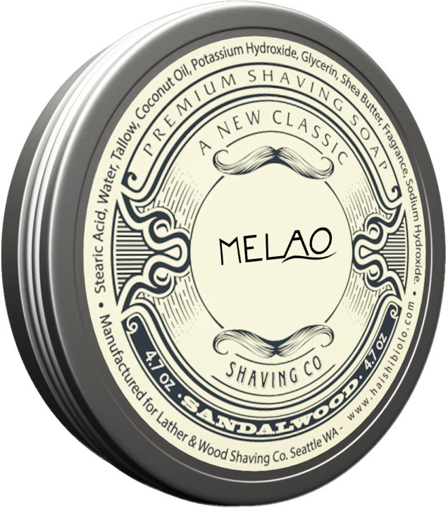 Private Label High Quality Long Lasting Moisturizing Handmade Sandalwood Shaving grooming Soap For Men