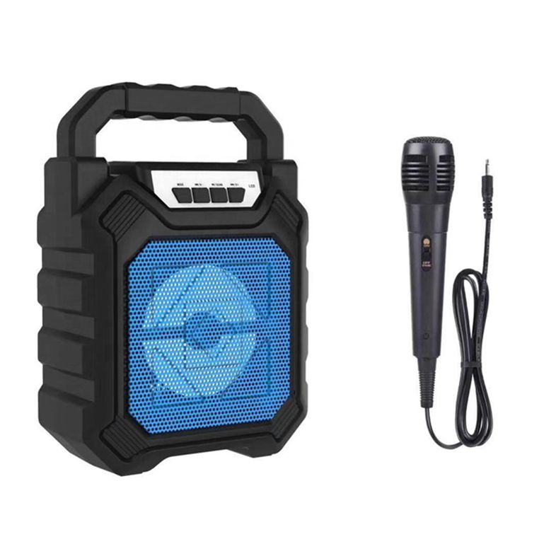 Popular in 2021 BT portable Stable connection Wired microphone 668 wireless speakers