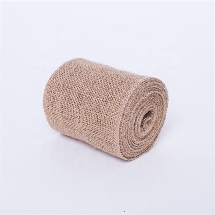 30cm Width Natural Jute Burlap Hemp Ribbon Wedding Party Decorative Christmas Gift Wrapping