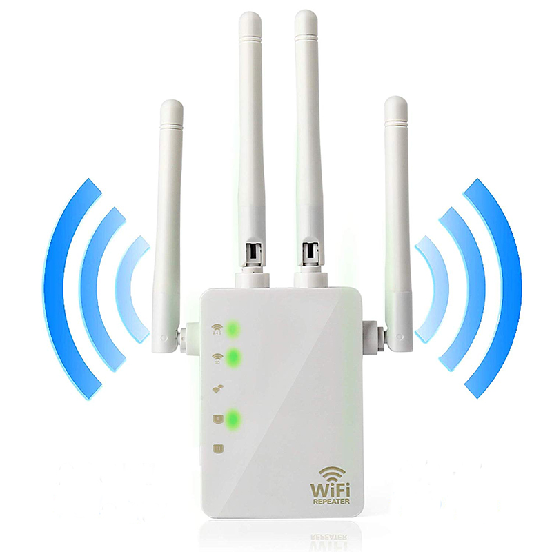 Простая установка внешний 4 шт. антенны 5,8 ГГц 1200 Мбит/с Wi Fi ретранслятор Wi-Fi расширитель диапазона