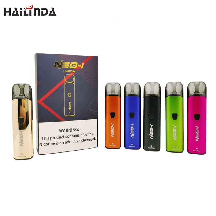 Оптовая продажа vape pod kit открытая система электронная сигарета встроенный аккумулятор 600 мАч 3 мл pod vape картридж