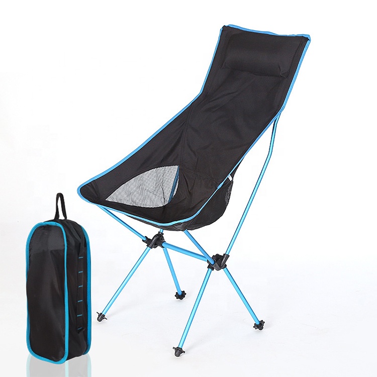 W-3 Compact Portable Lightweight Bbq Fishing Beach Foldable Outdoor Folding Camping Chair