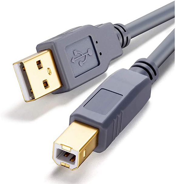 USB 2,0 кабель для сканера принтера типа а папа-папа типа в папа для HP, Canon, Lexmark, Epson, Dell, Xerox и т. д.