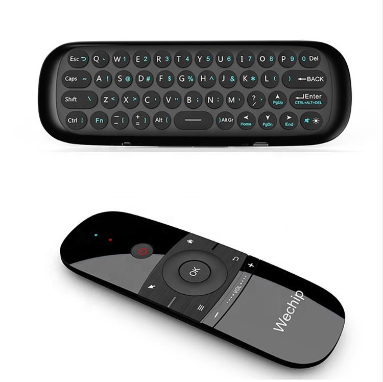 Новый оригинальный пульт дистанционного управления Wechip W1 tv W12.4G Fly Air Mouse заряжаемый мини-пульт дистанционного управления для Android TV Box