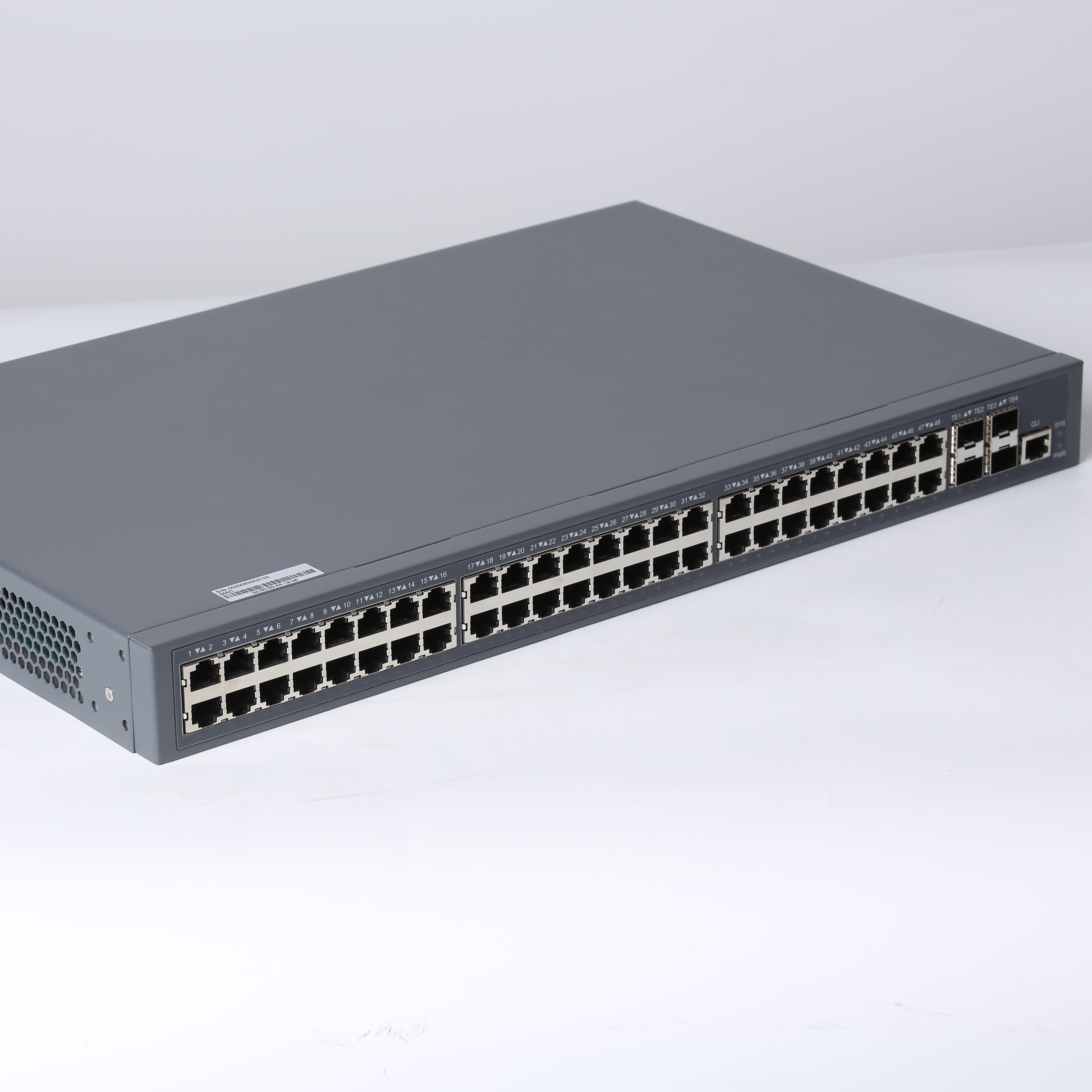 Hioso операторского уровня Ethernet-коммутатор 48 GE TX портов, 4 10GE/GE SFP + порты переключатель слой 2 управляемый сетевой волокна 48 портовый коммутатор
