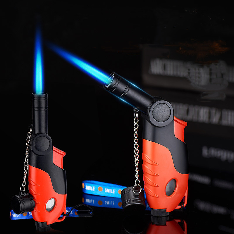 Wholesale Torch Lighter Portable Cheap Metal Smoking Accessories Windproof Refill BBQ Jet Torch Lighter