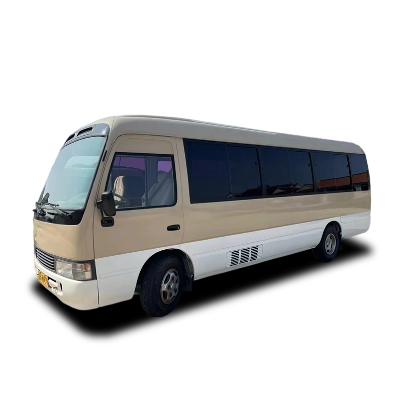 Used Toyota Coaster 30-Seater Mini 4x4 Bus 32 Places for Occasions Diesel Fuel Type