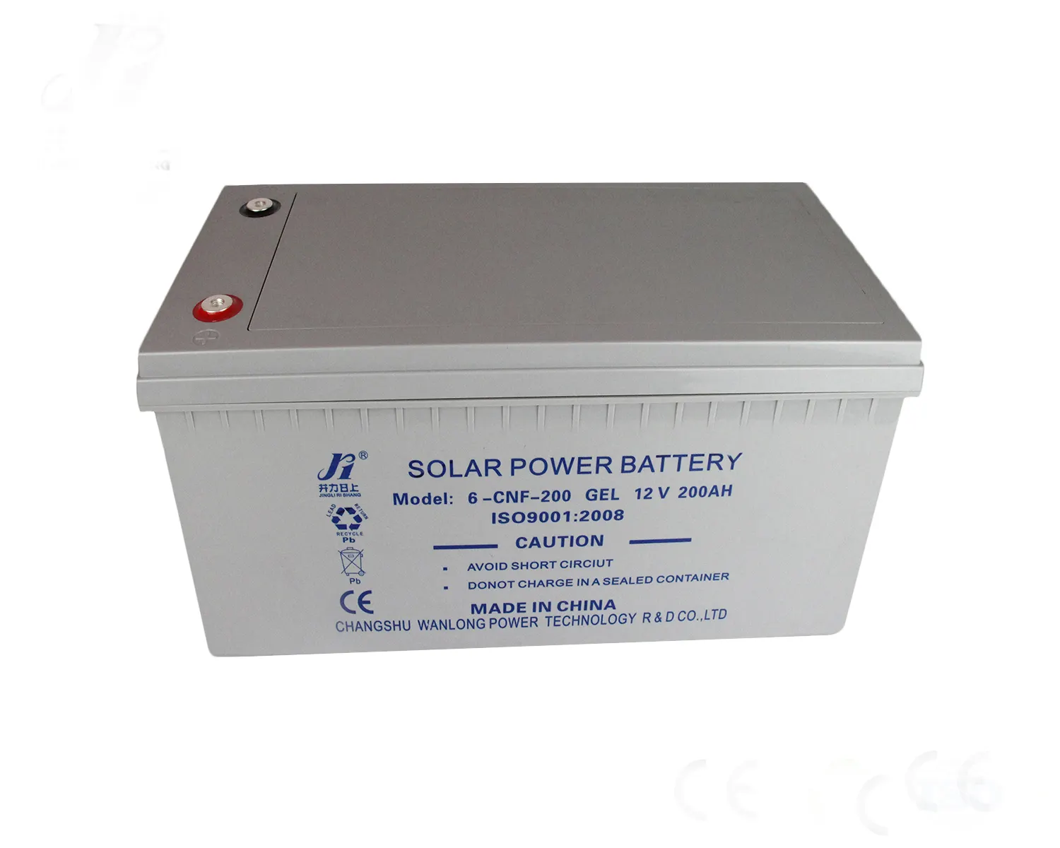 12V 200AH solar storage system deep cycle gel battery