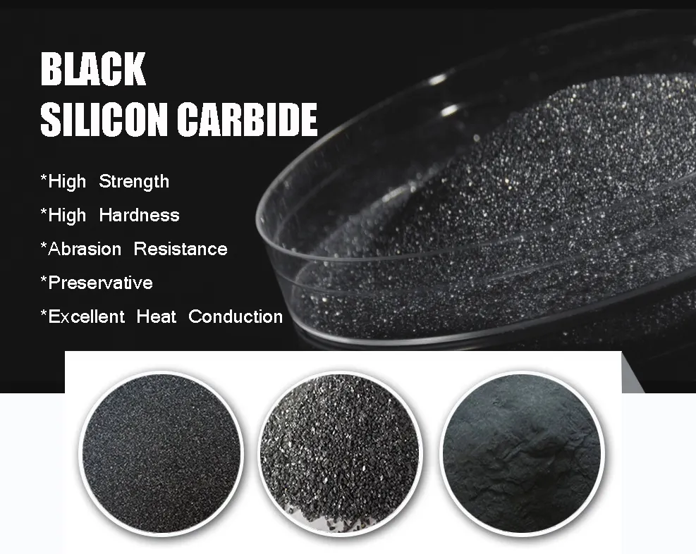 Silicon Carbide Black Silicon Carbide Powder Fine Powder