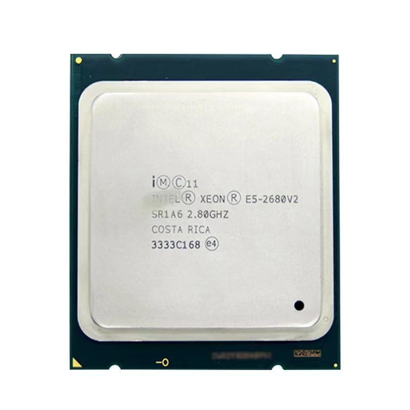 Сервер 10 ядер процессор Количество ядер процессора E5-2680V2 для четырехъядерным процессором In-tel Ксеон процессор 2,8 ГГц 22NM 115W 25MB LGA2011 процессора сервера