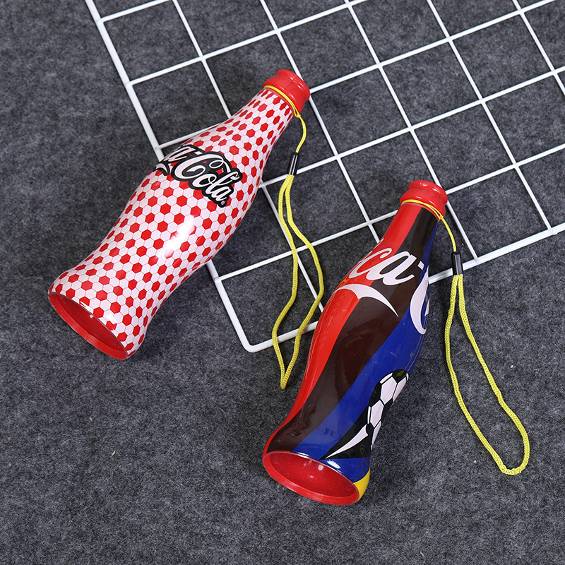 Coco Cola vuvuzela anniversary special football Euro 2020 2021 Soccer Game blow horn bottle coke shape