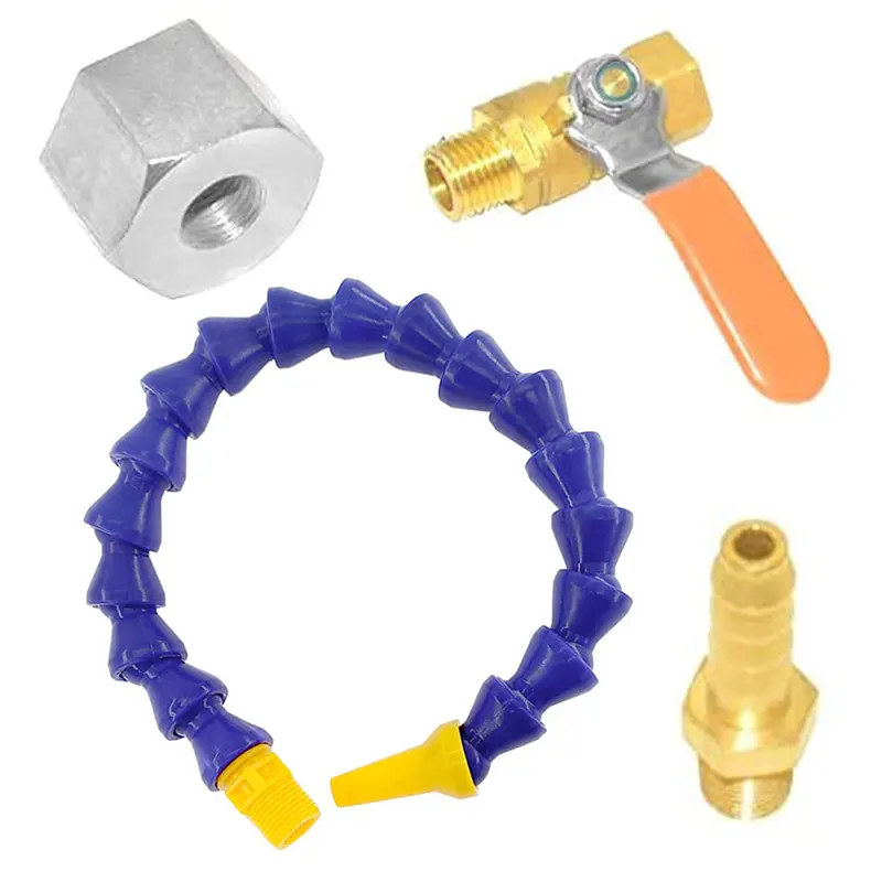 liquid cooling flexible adjustable plastic nozzle locline coolant hose