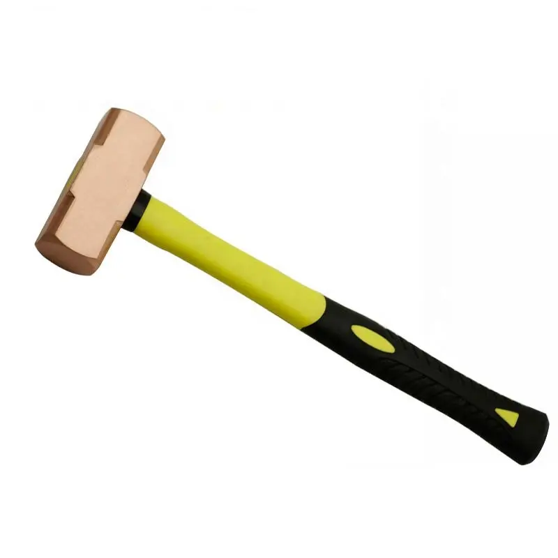Non Sparking Copper Sledge Hammer 1kg (2LB) wooden handle or rubber handle