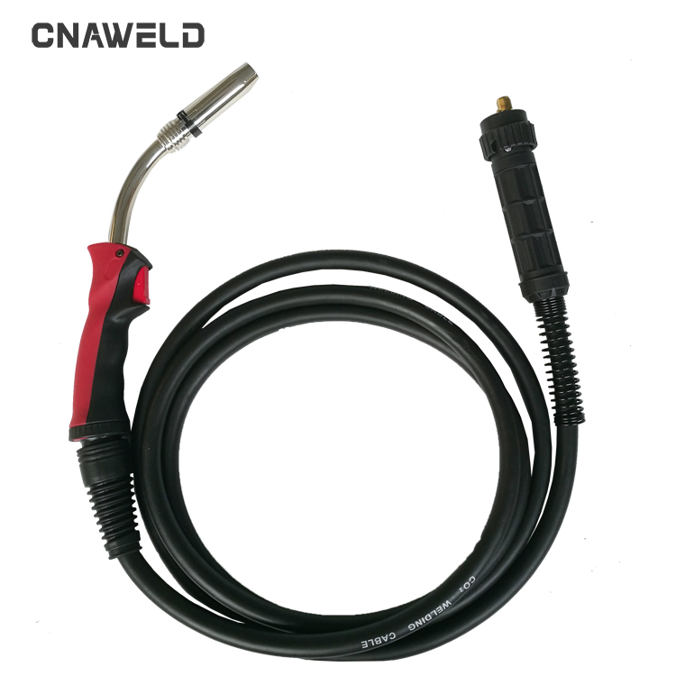 BINZEL type MB36 36KD Mag Welding Torch 200AMP 270Amp 10Ft 3m Gas Mig Gun Euro Central Connector