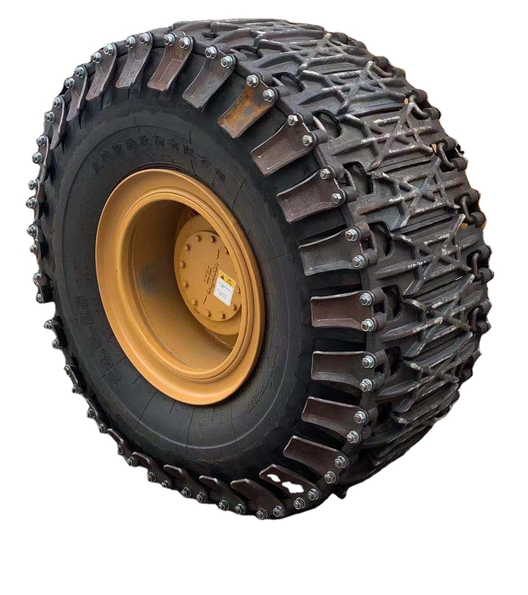 New design armor crawler protection chain woden case packing