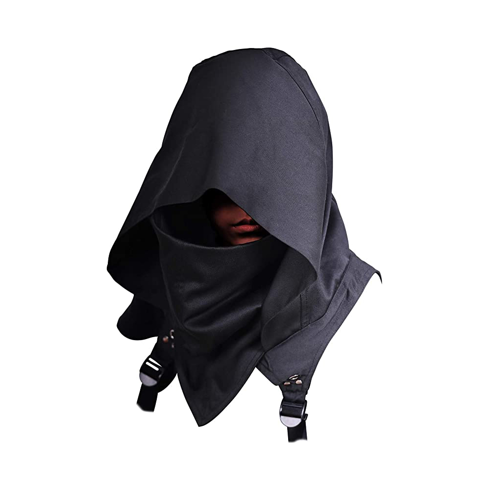 Киберпанк Rogue Cowl Hood Assassin creed шарф зимний унисекс шейный теплый костюм накидка шапка Хэллоуин косплей повседневная одежда для улицы