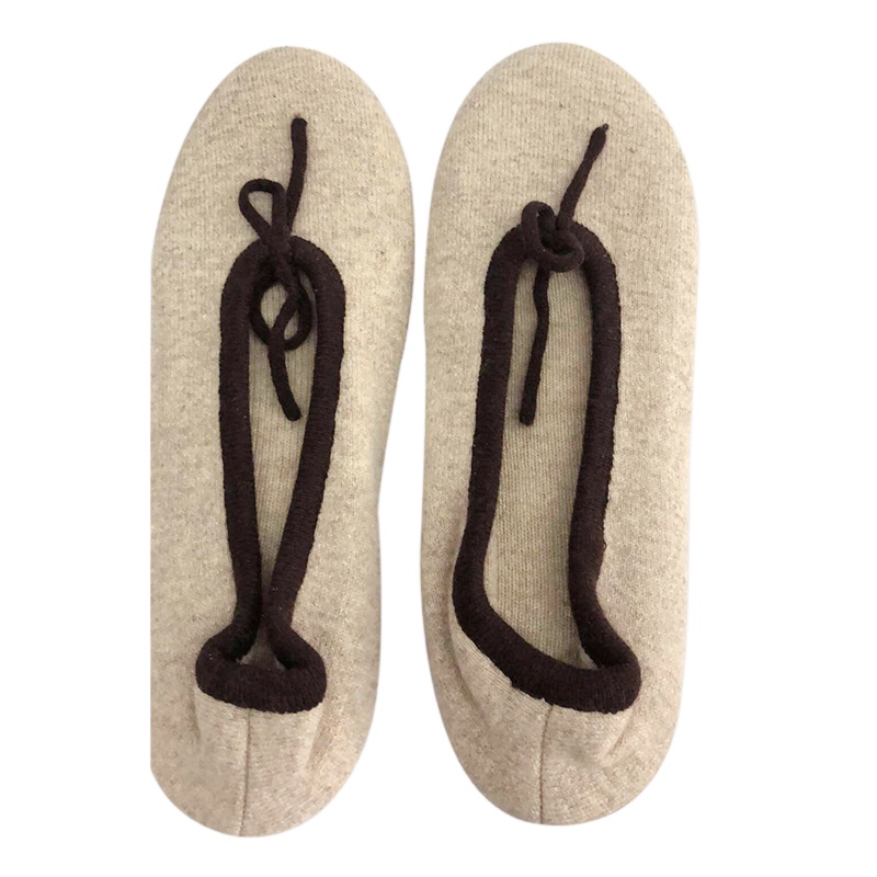 new arrival pure cashmere ballet slippers
