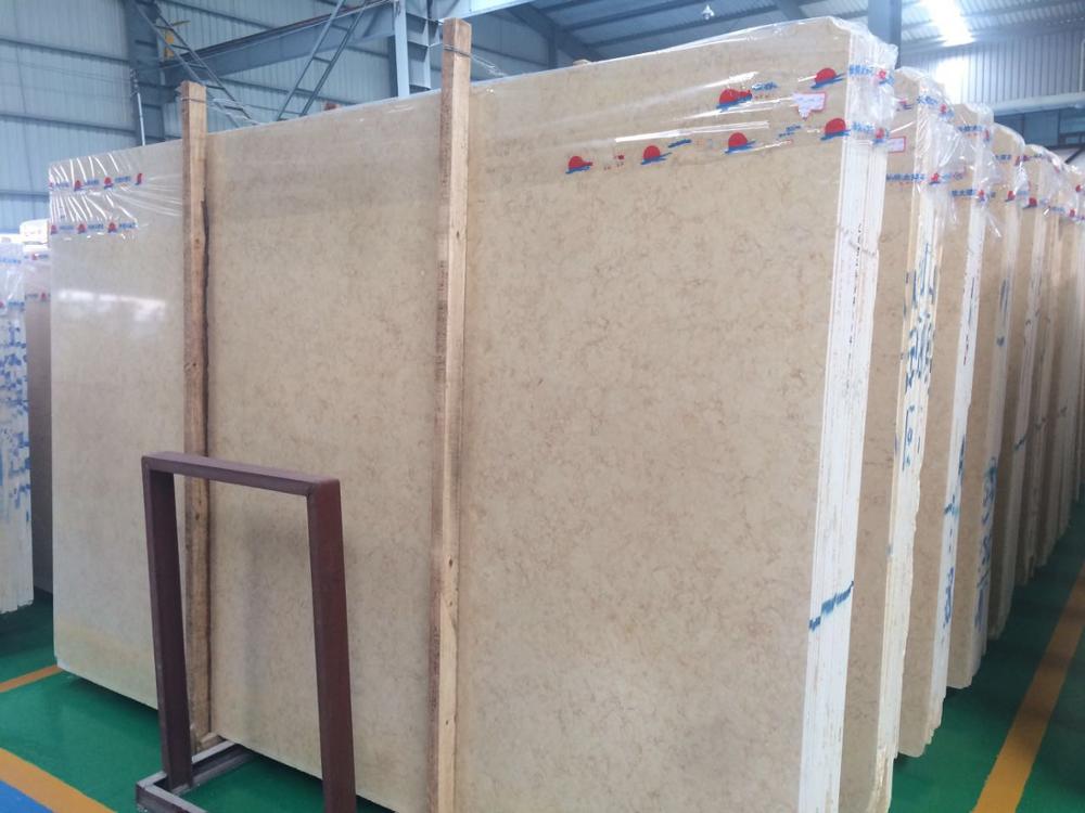 Turkish Sunny Beige Floor Marble Tile with 24x24inch   Italian Royal Sofia Crystal Beige Marble Slab/