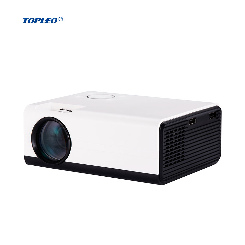 Topleo aurora projector light with BT4.1 projectors mini beam 4k lcd projector