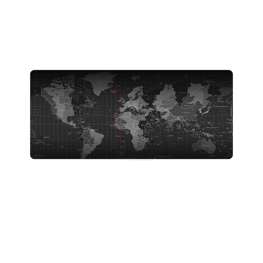 Игровой коврик для мыши, большой компьютерный коврик для мыши, резной игровой коврик для мыши с картой мира, Настольный коврик для клавиатуры, мышь, подушка