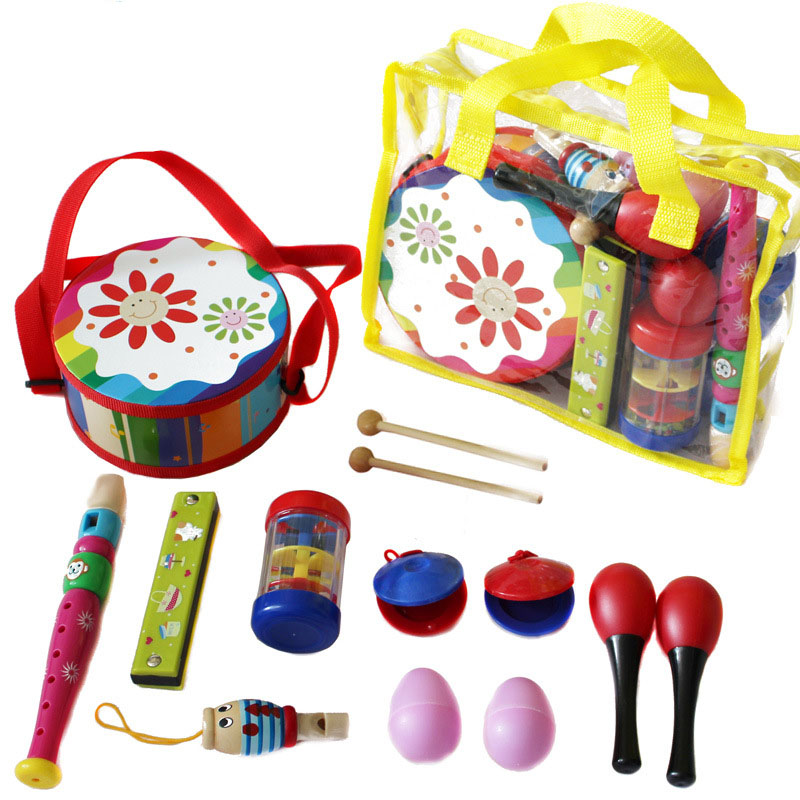 Children's enlightenment musical instrument drumming musical notes musical toys