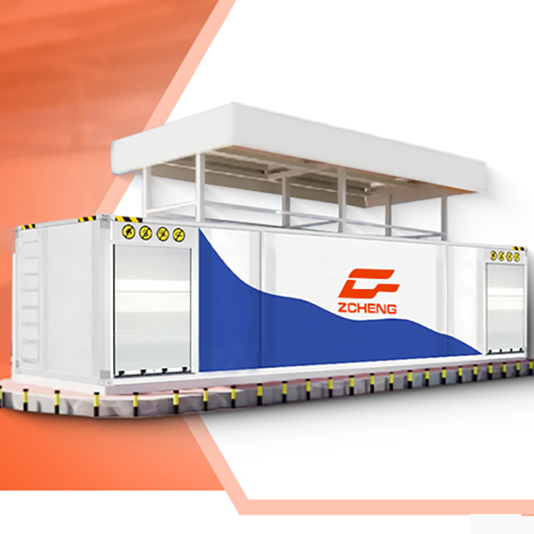 Diesel And Gasoline Skid Mounted Petrol Station Fuel Pump Container Petrol And Diesel Service Station