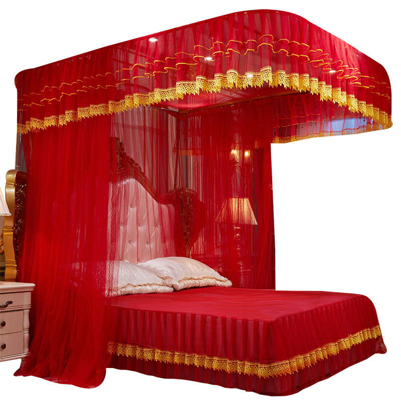 Прямая продажа с фабрики Sunny Textile, U-образная занавеска с вышивкой, москитная сетка