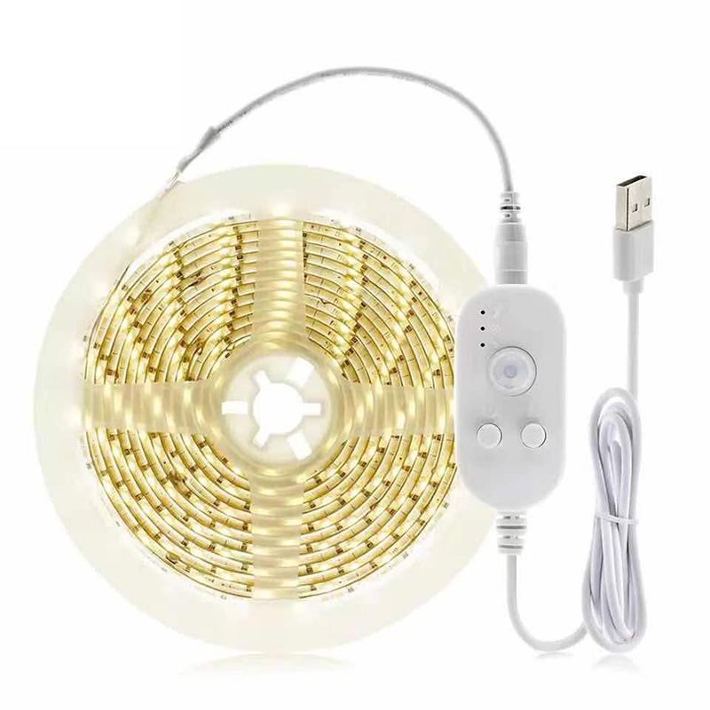 Инфракрасный датчик 2835 SMD USB датчик движения свет для шкафа спальни кухни гардероба
