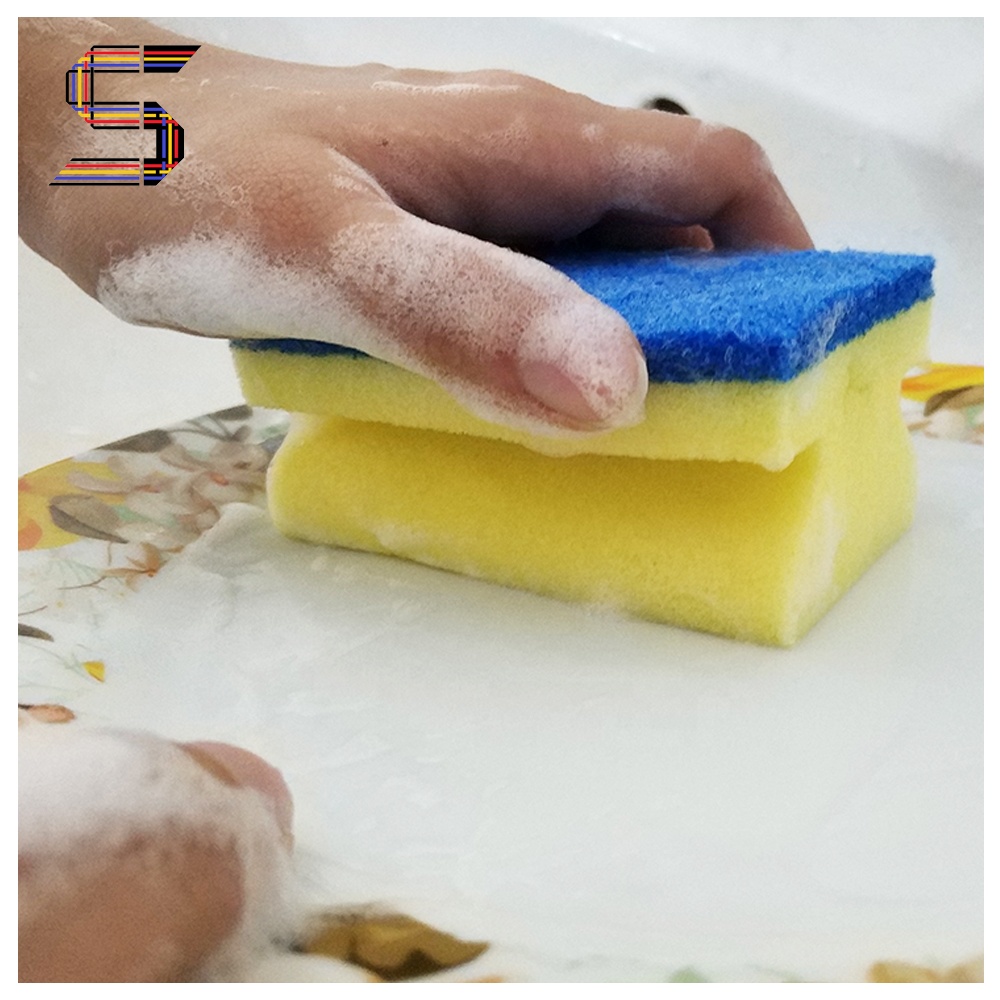 Губка scrubber Нейлоновая губка для мытья посуды для мебели