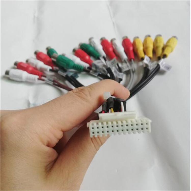 Усилитель мощности 14PIN 16pin 18pin 20pin 22pin 24Pin 30Pin RCA для автомобильного DVD-навигатора