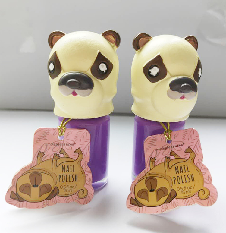 Wholesale Beautiful Long-Lasting Resin Dog's Head/Bradypod/Alpaca Shape Gel Nail Polish for Children