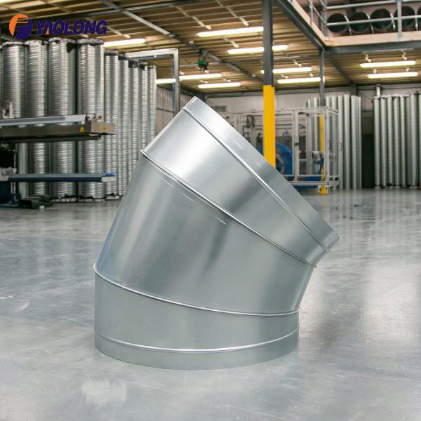 Ventilation exhaust round ss duct stainless steel ducting welding fabricator