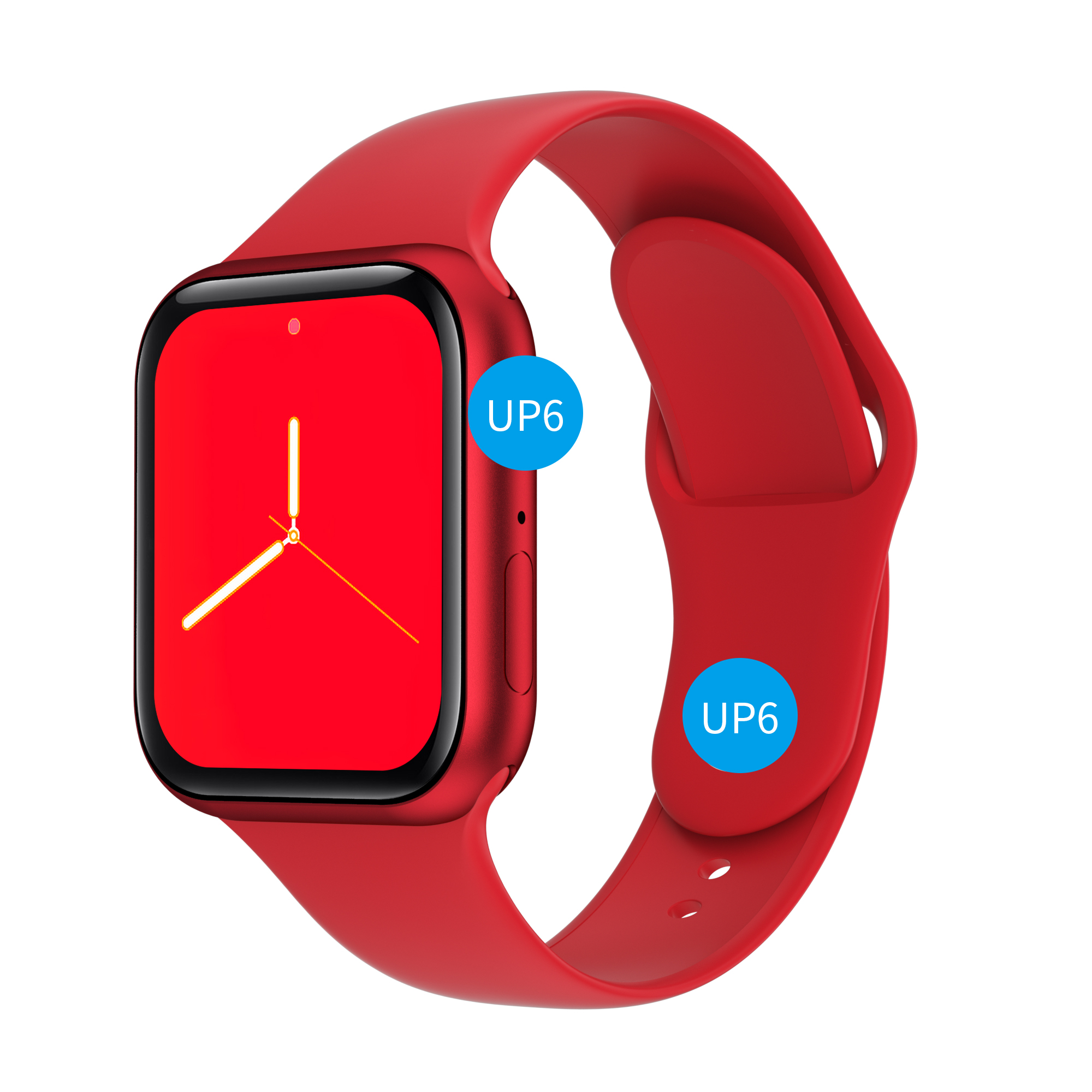 2021 хит продаж! Музыкальный Smartwatch UP6 наушники-вкладыши TWS с слушать MP3 Кнопка наручные часы пользовательские часы Reloj Inteligente Смарт-часы