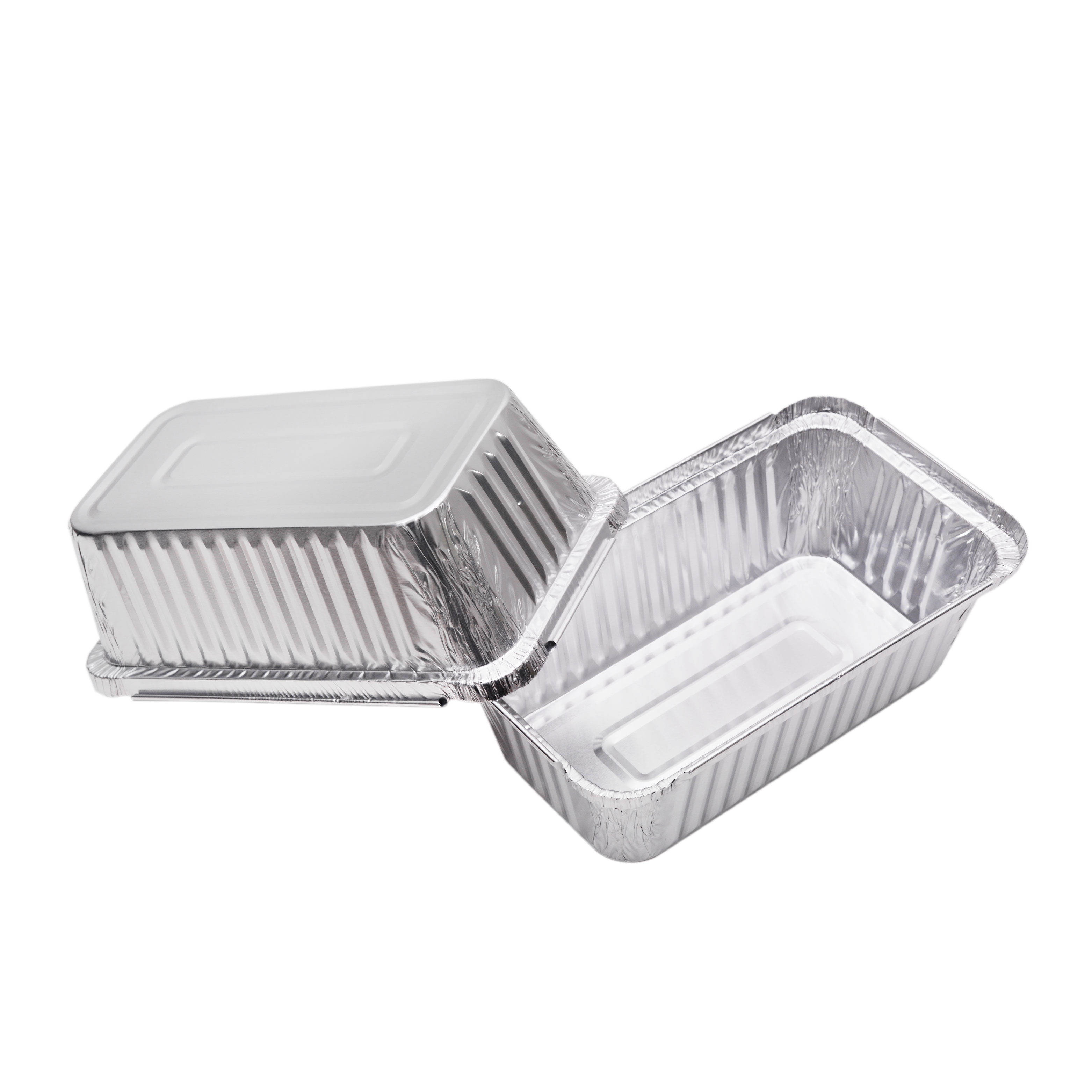 disposable fast food packaging aluminum foil pan container