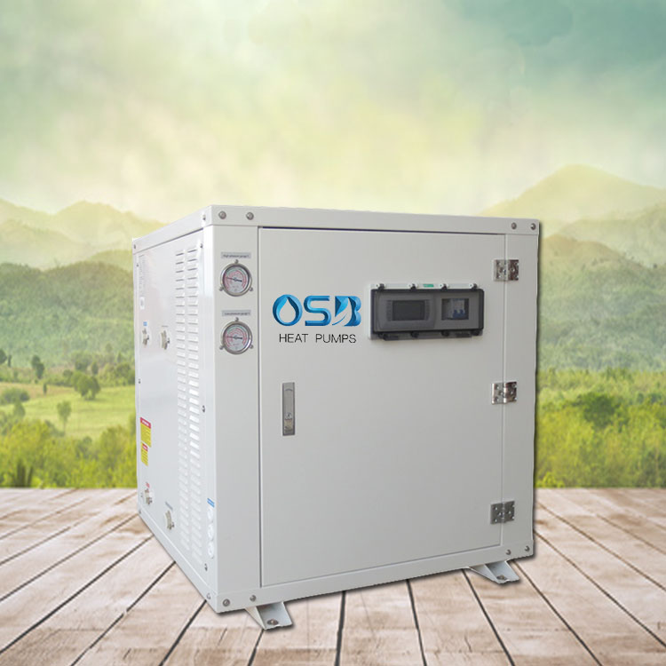 Система домашнего отопления OSB R410a, инвертор, геотермальный наземный источник воды, водонагреватель, тепловой насос
