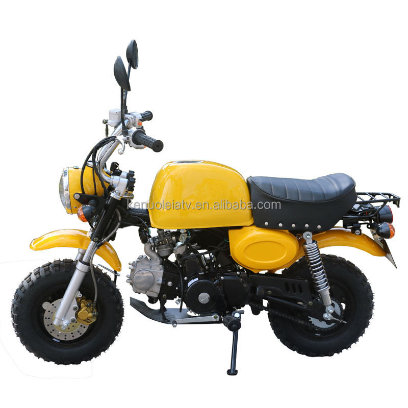 Мини-мотоцикл Monkey 125CC в стиле ретро, маленький четырехтактный бензиновый спортивный автомобиль для взрослых, маленький гоночный мотоцикл