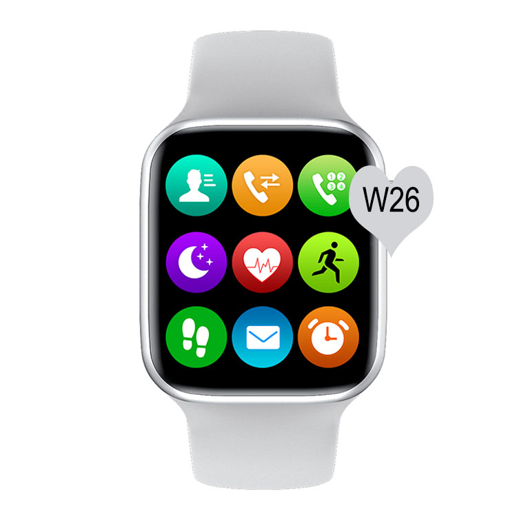 Оптовая продажа Smartwatch T500 W26 плюс кислорода прибор для измерения артериального давления спортивный браслет Reloj спортивные водонепроницаемые часы, подходят для Ip68 Series 5 Смарт-часы