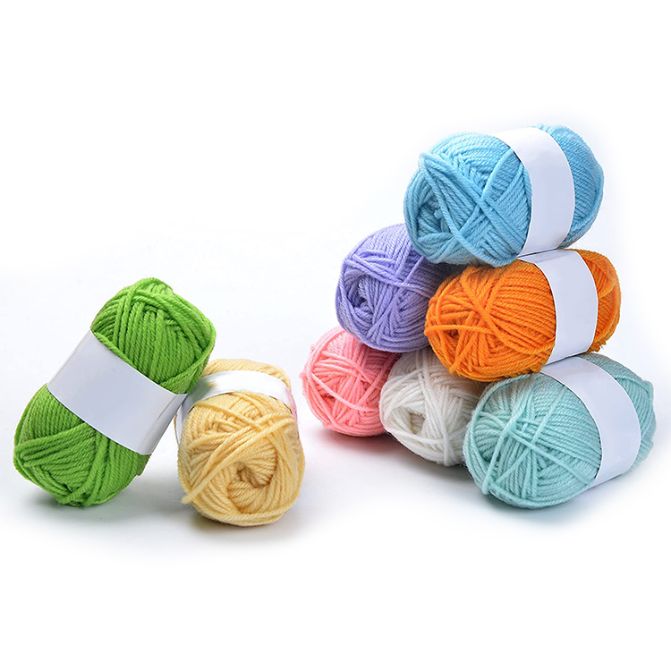 Wholesale Soft Cheap Crochet Acrylic Knitting Yarn Roving Yarn Acrylic Wool Yarn