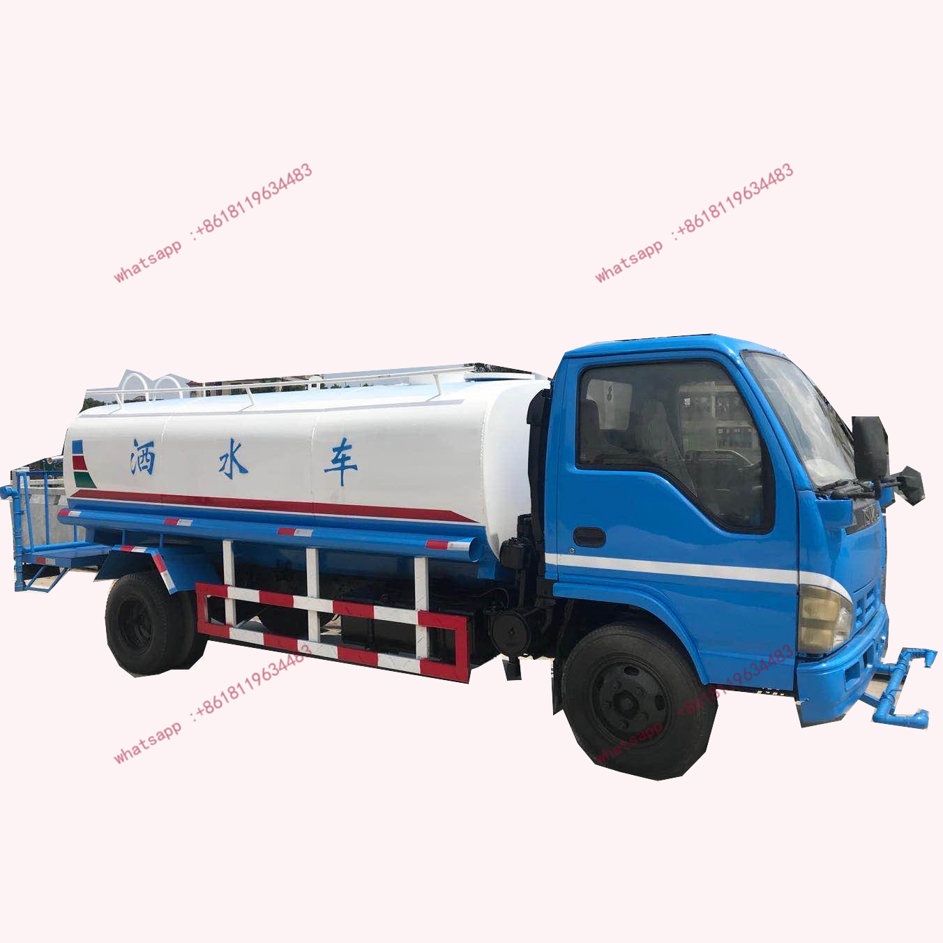 5000 литров 10000L 15000L ISUZU воды грузовик топливный бак грузовика используется в хорошем состоянии, спринклер для воды