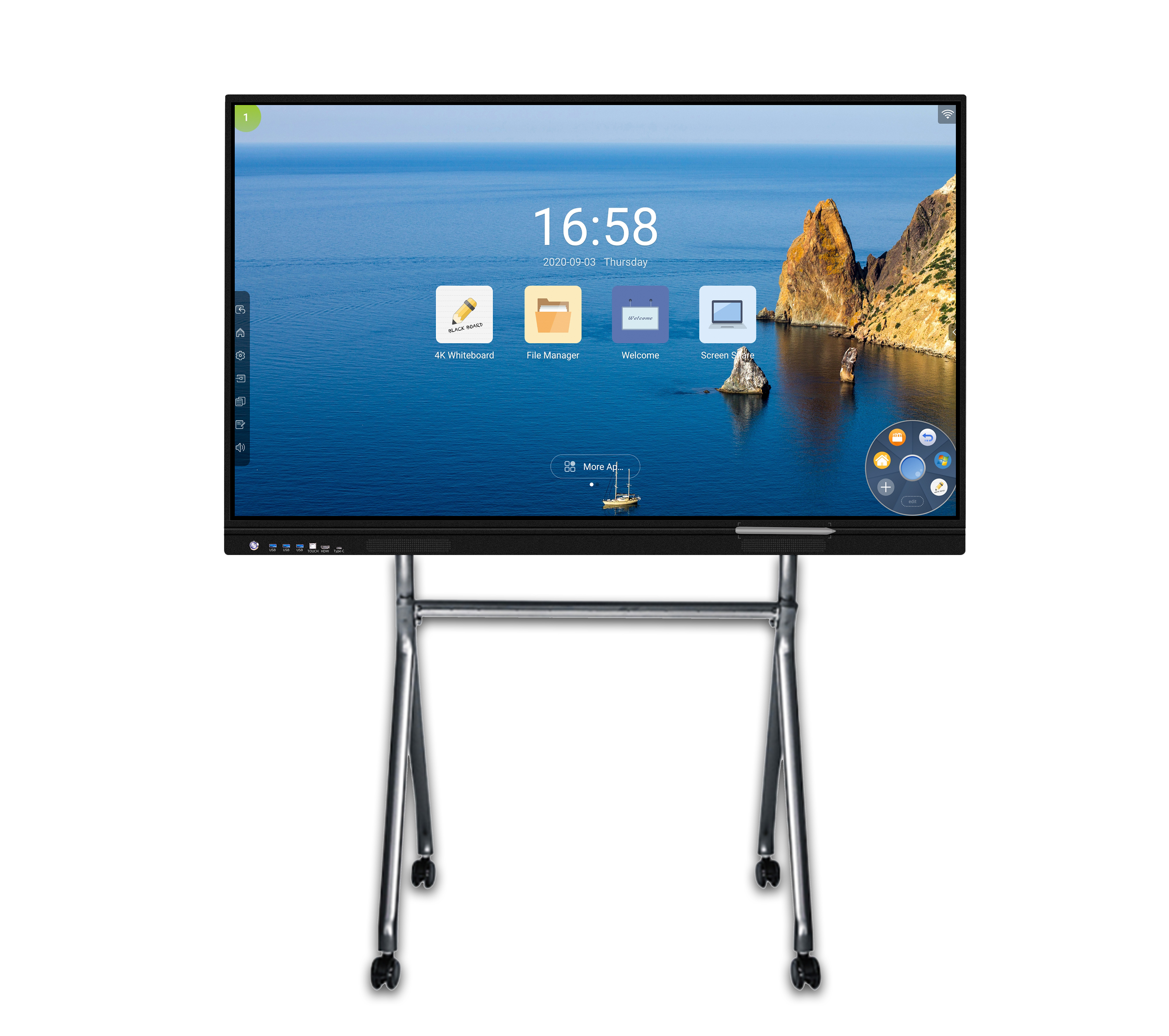 Meeting room conference smart whiteboard all in one tablet electronic whiteboard