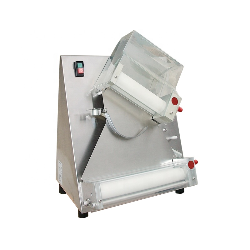 Automatic Tabletop Bread Dough Press Machine Pizza Puff Pastry Countertop Dough Sheeter For Croissant