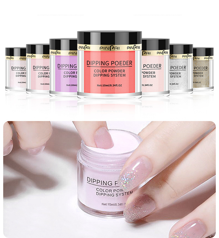Быстросохнущий баночка для ногтей Sns Colors Dip Powder Kit Система для ногтей акриловый порошок