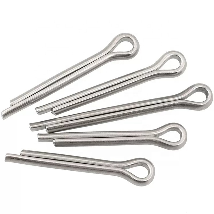 Wholesale GB91 Diameter 1.5-10mm 304 Round Stainless Steel Split Types Cotter Pins