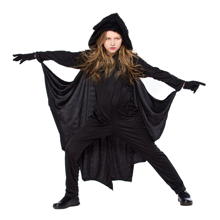 Excellent Quality Halloween Bat Unisex Jumpsuits Stage Dress Sweaters Girls Clothes