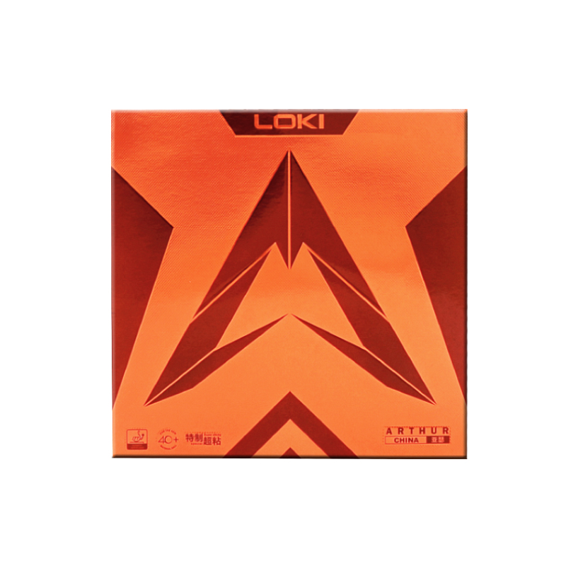 Бренд LOKI, оптовая продажа, новый высококачественный резиновый ракетка для настольного тенниса с логотипом на заказ