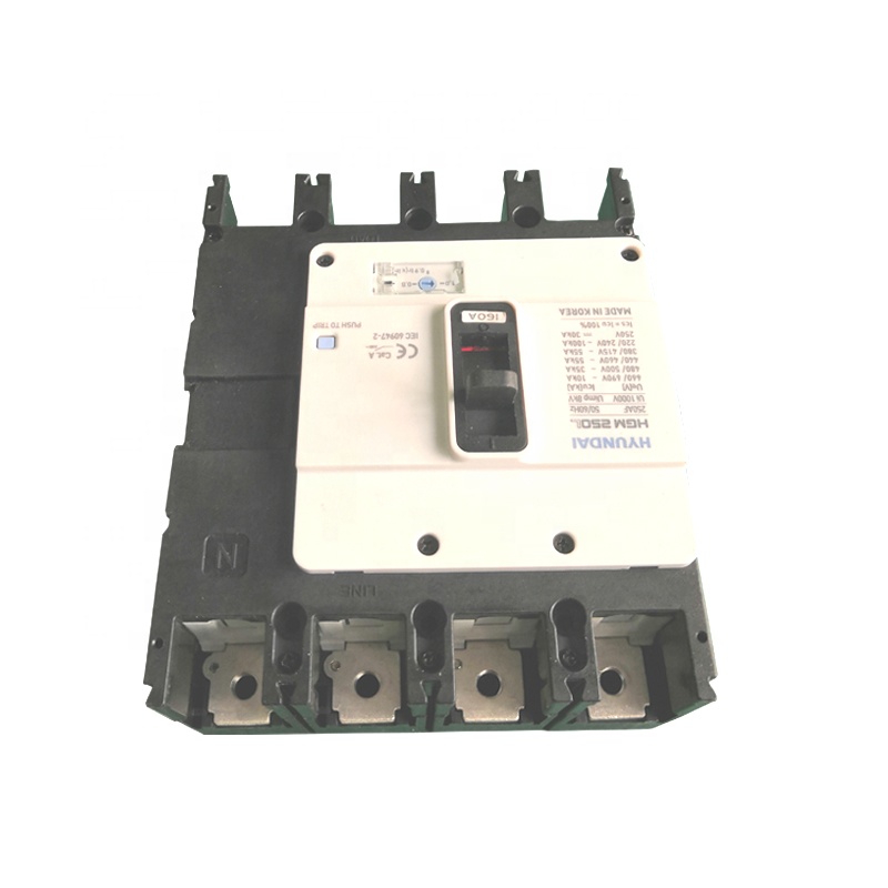 mccb circuit breaker recloser mccb HGM 250L/4P 160A